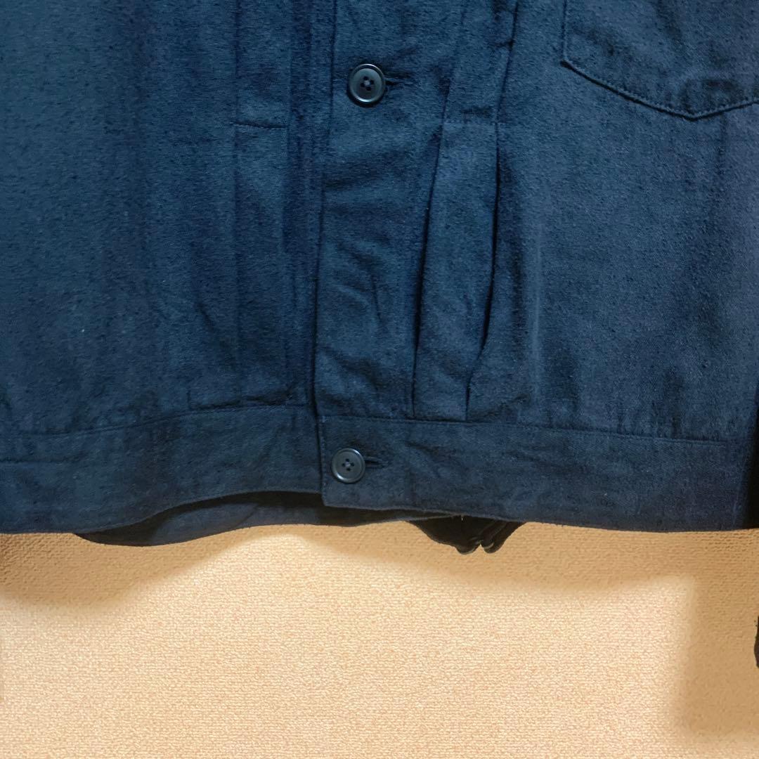 【大幅値下げ中】【COMOLI】シルクネップTYPE-1ST（黒,サイズ3）