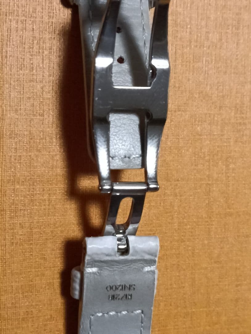 タンブール用 モノグラム・ホワイト キャンバス ストラップ S+純正D