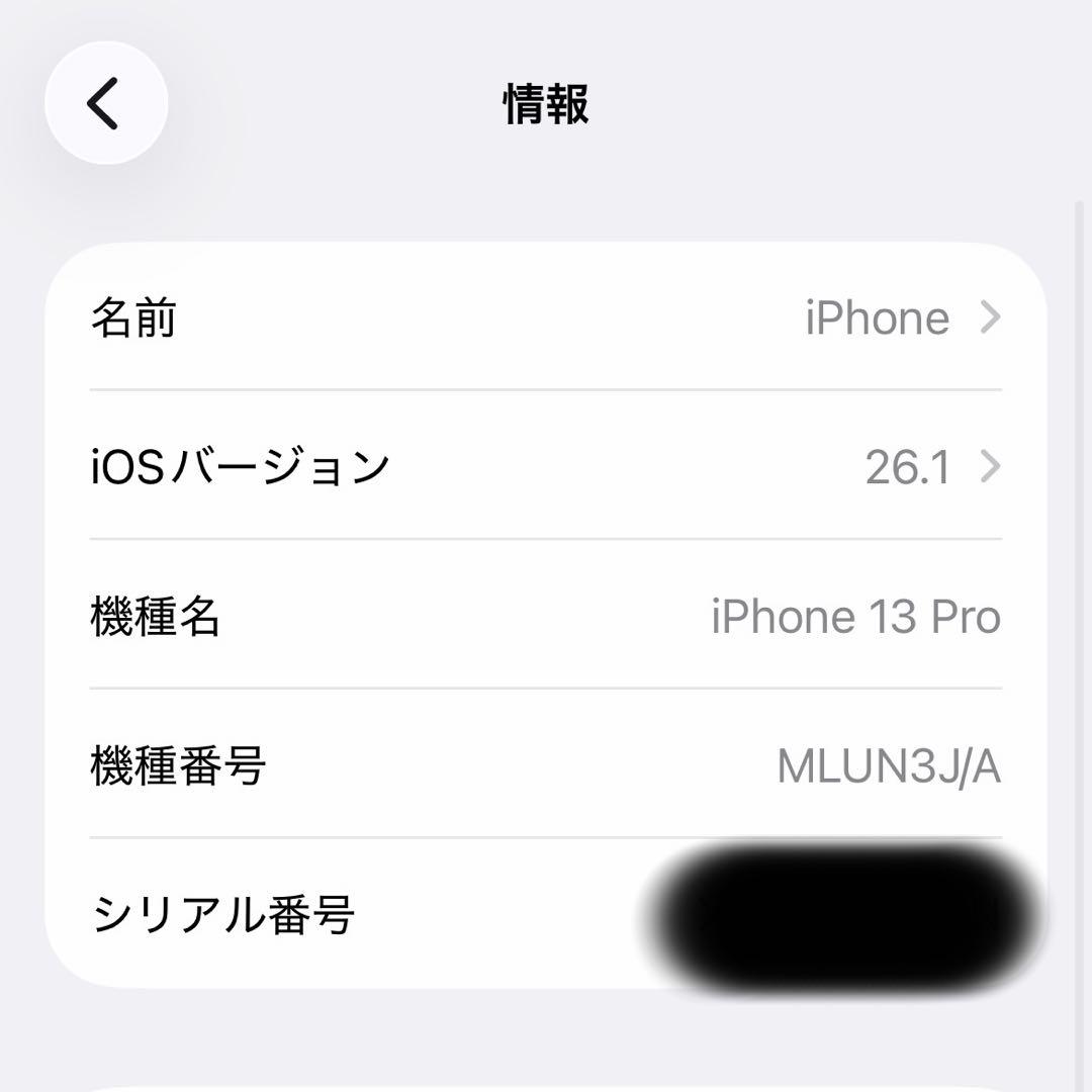 iPhone 13 Pro 256GB SIMフリー