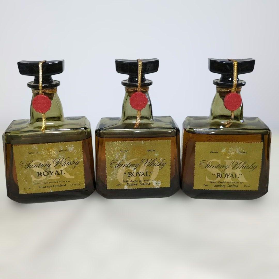 SUNTORY サントリーウィスキー60'＆ローヤル 720ml 計3本セット - メルカリ
