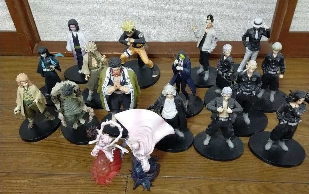 開封済プライズフィギュア 18点まとめ売り 東京リベンジャーズ 鬼滅の