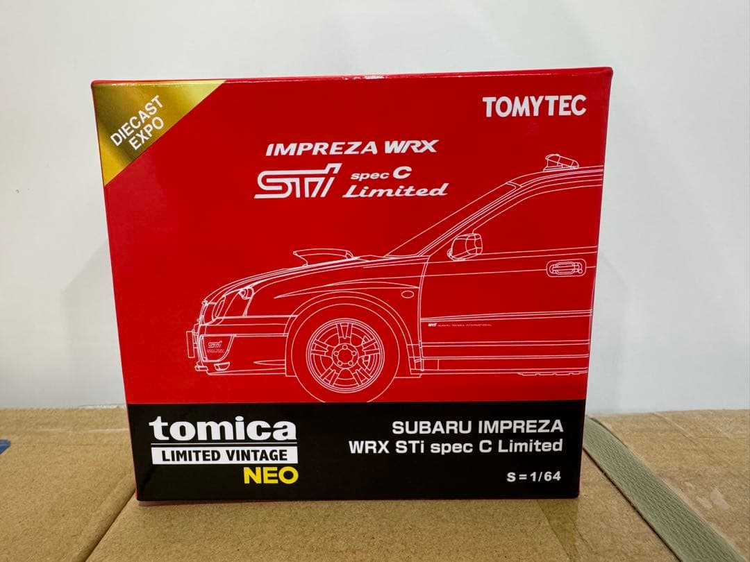 トミカ　リミテッドヴィンテージ　インプレッサ　WRX STI スペックC MDX