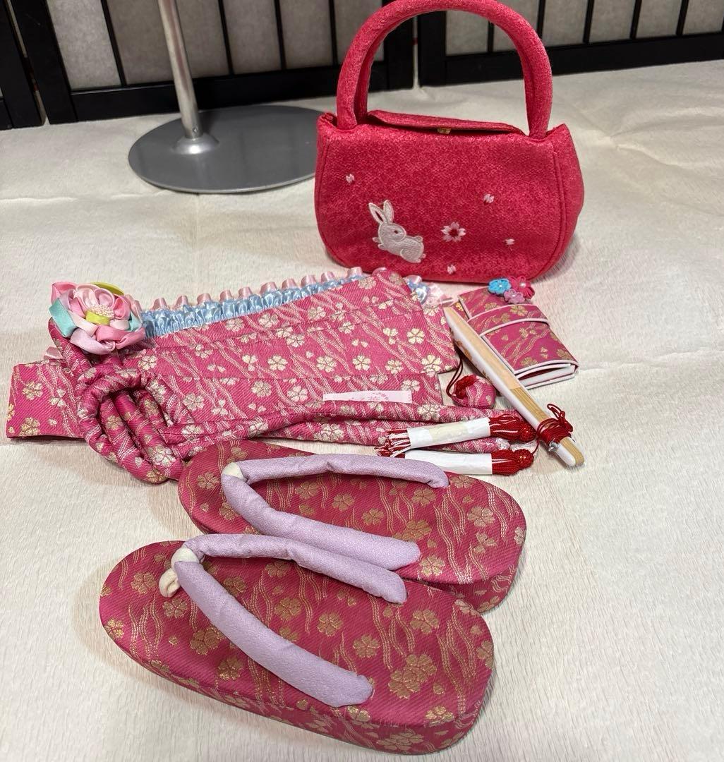 七五三　着物セット　7歳　ブランド乙葉　紫色　美品　フルセット