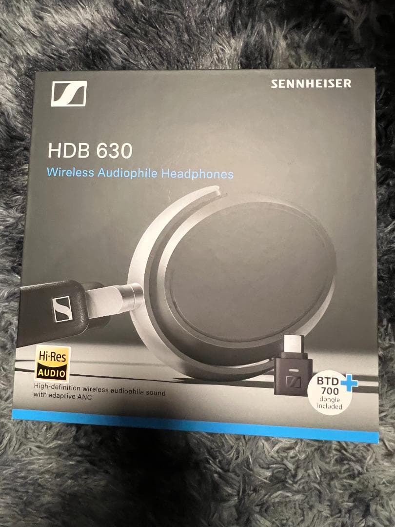 SENNHEISER HDB630 ワイヤレスヘッドホン SENNHEISERからハイレゾクラスのサウンド、本物のハイエンドオーディオ