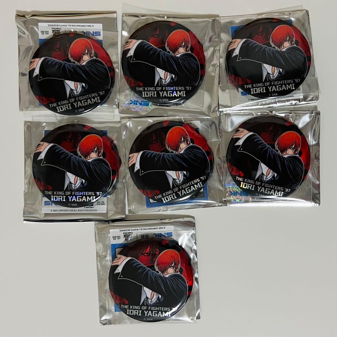 KOF THE KING OF FIGHTERS'97 缶バッジ 八神庵 八神庵 KOF 缶バッジ6点