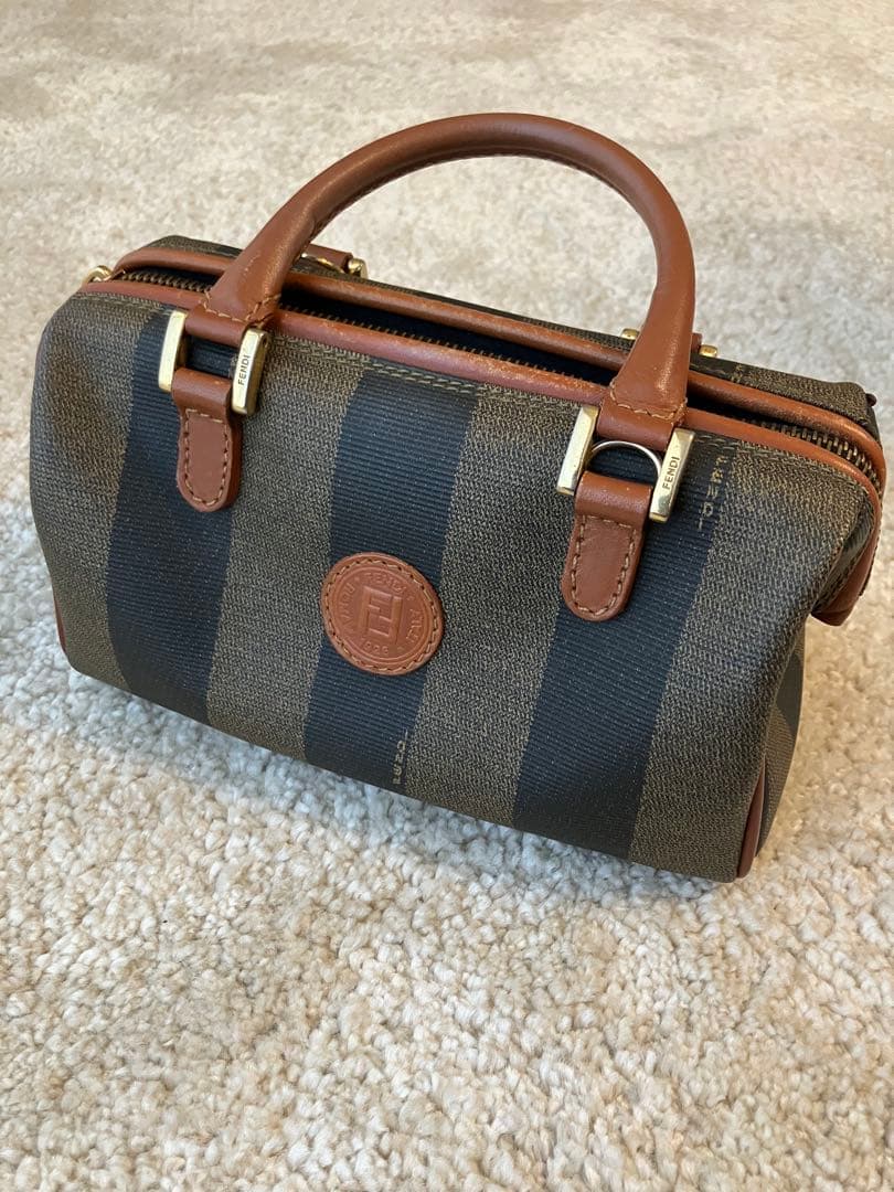 FENDI ペカン柄 ミニボストン