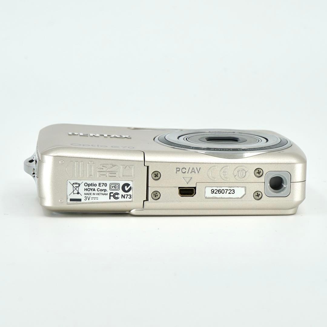 スマホ転送セット】PENTAX OPTIO E70 オールドコンデジ