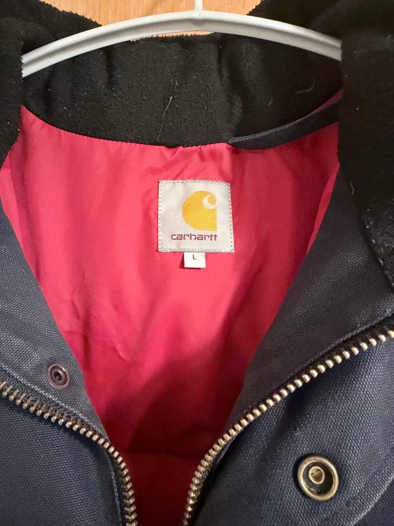 Carhartt ネイビー ダウンジャケット Lサイズ