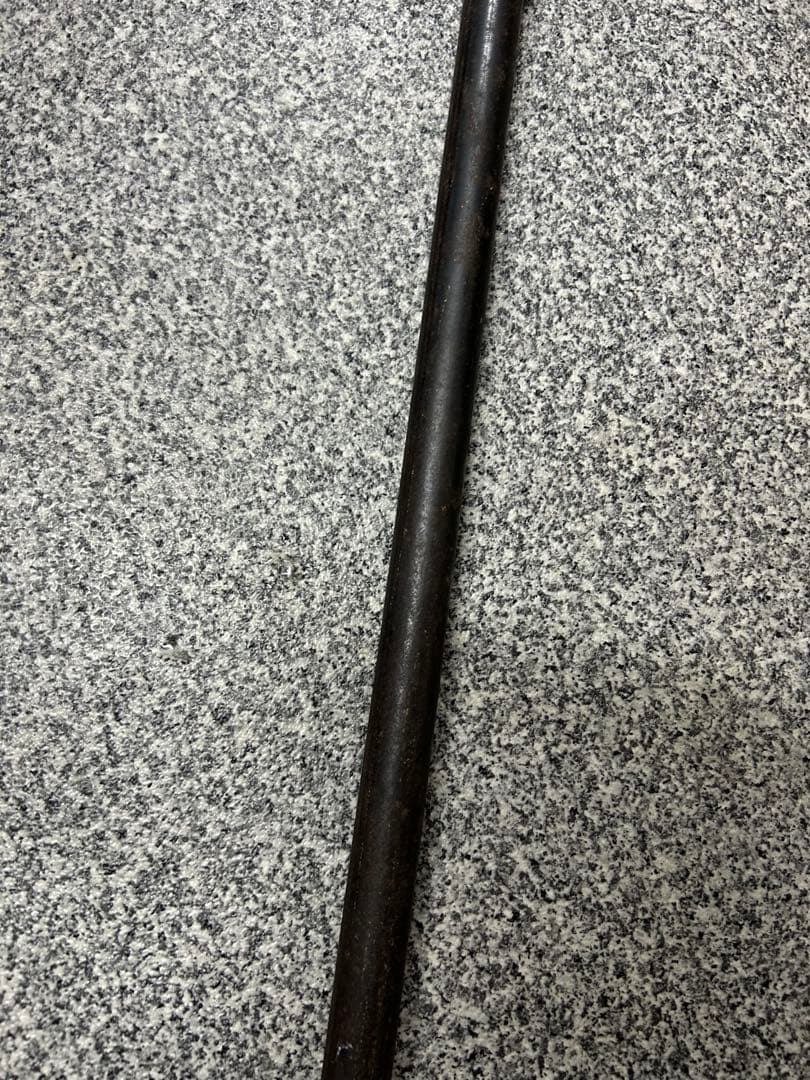 戦傷奉公杖？ 骨董品 アンティーク 杖 鉄製
