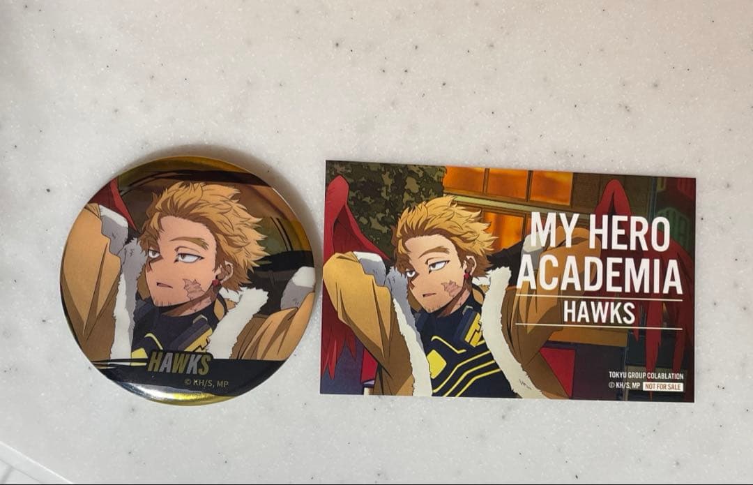 ヒロアカ 東急 ホークス 缶バッジ ノーマル 購入特典 - メルカリ