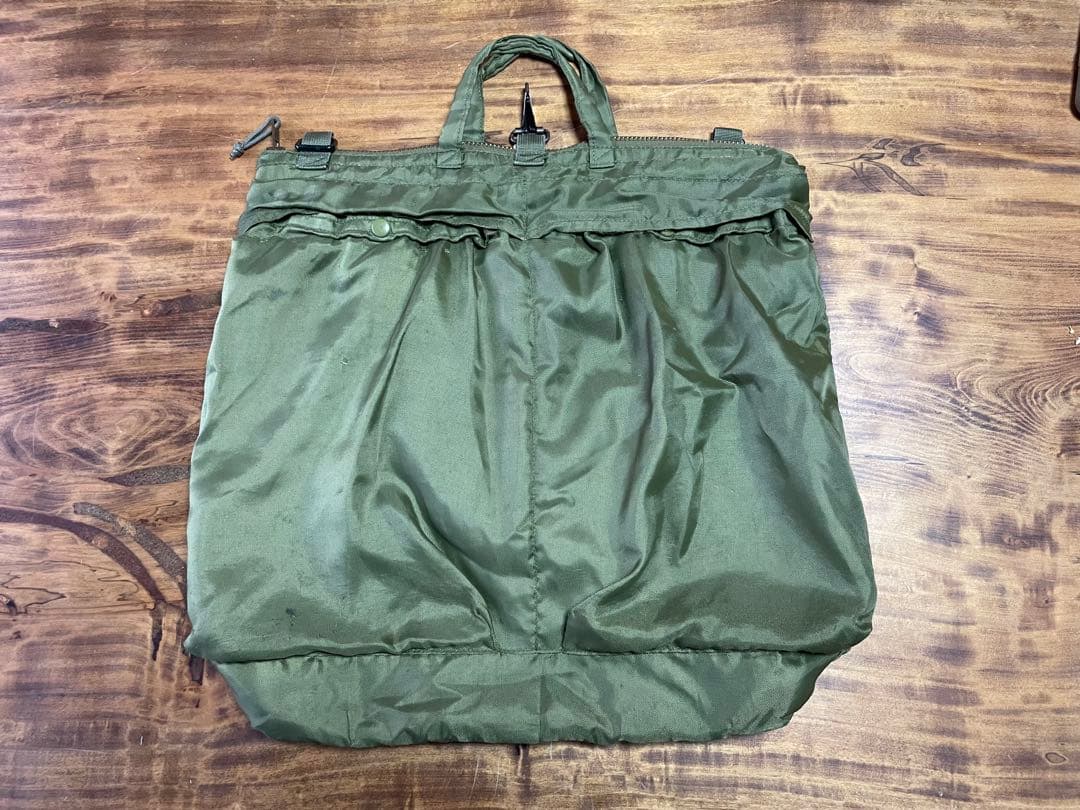 ヘルメットバッグ　ビンテージ ビンテージ90's○DEADSTOCK USAFナイロンヘルメットバッグ○241011k5