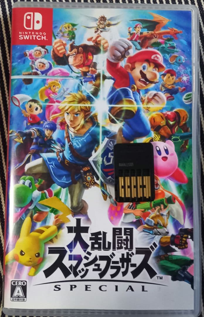 Switchソフト　大乱闘スマッシュブラザーズ、マリオカート8デラックスのセット