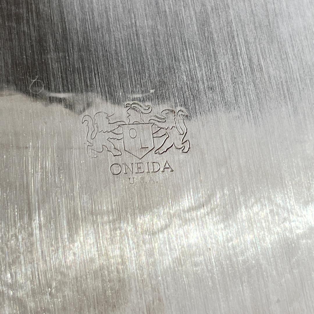 【ONEIDA】ギャラリートレー【シルバープレート】61cm ハンドル 大型