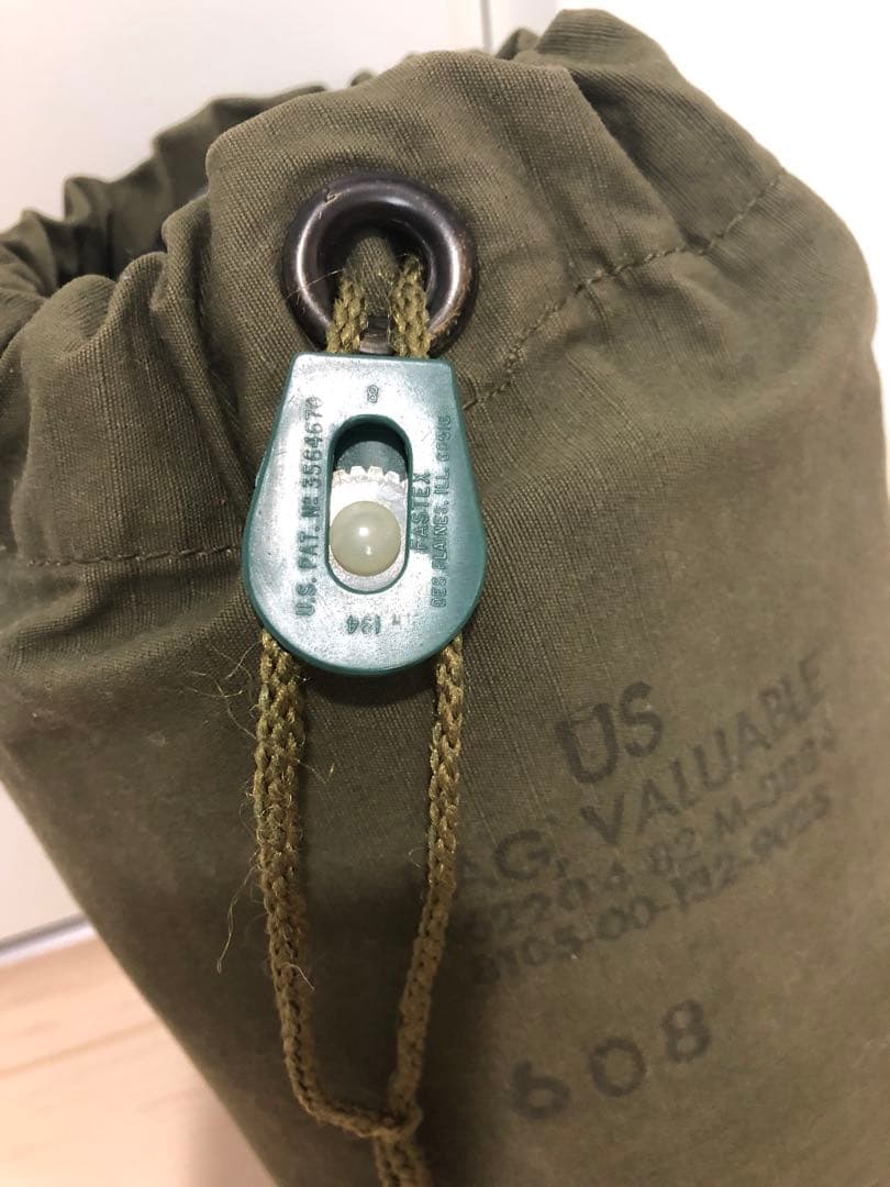 【ビンテージ】US ARMY　BAG VALUABLE　貴重品袋