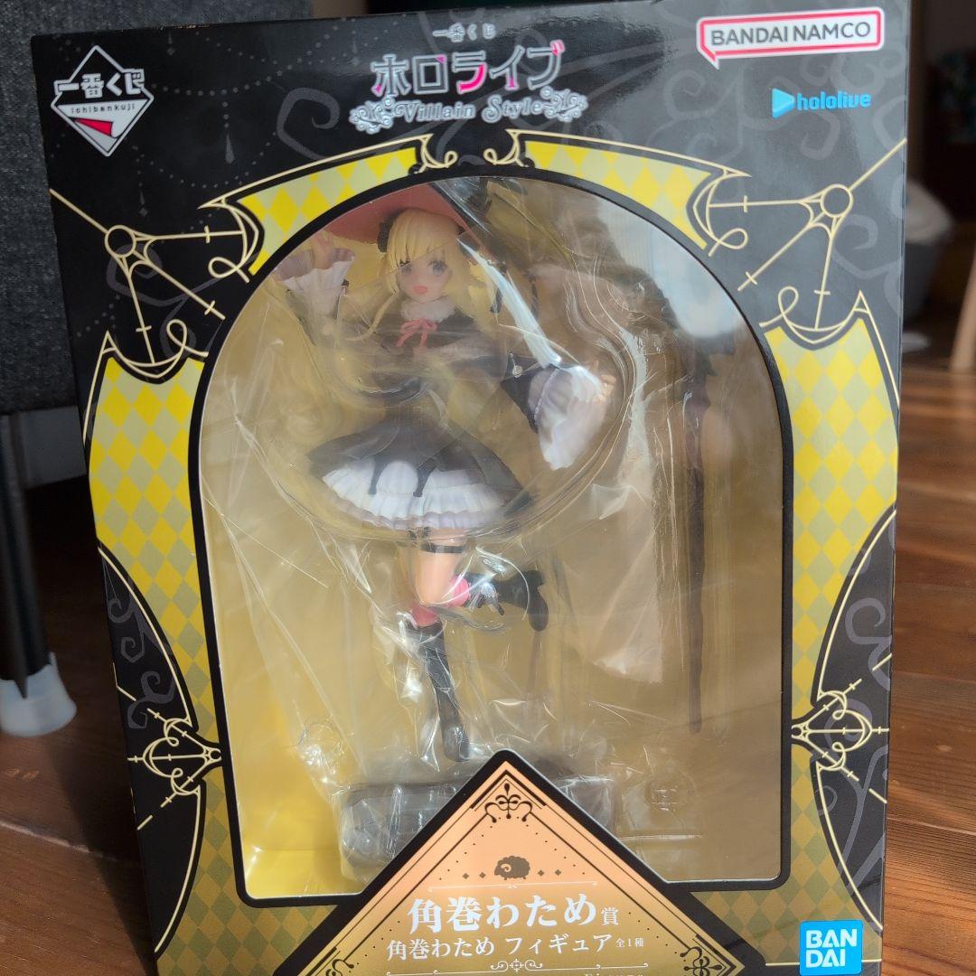 ホロライブ 角巻わため 一番くじ フィギュア ホログラム缶バッジの