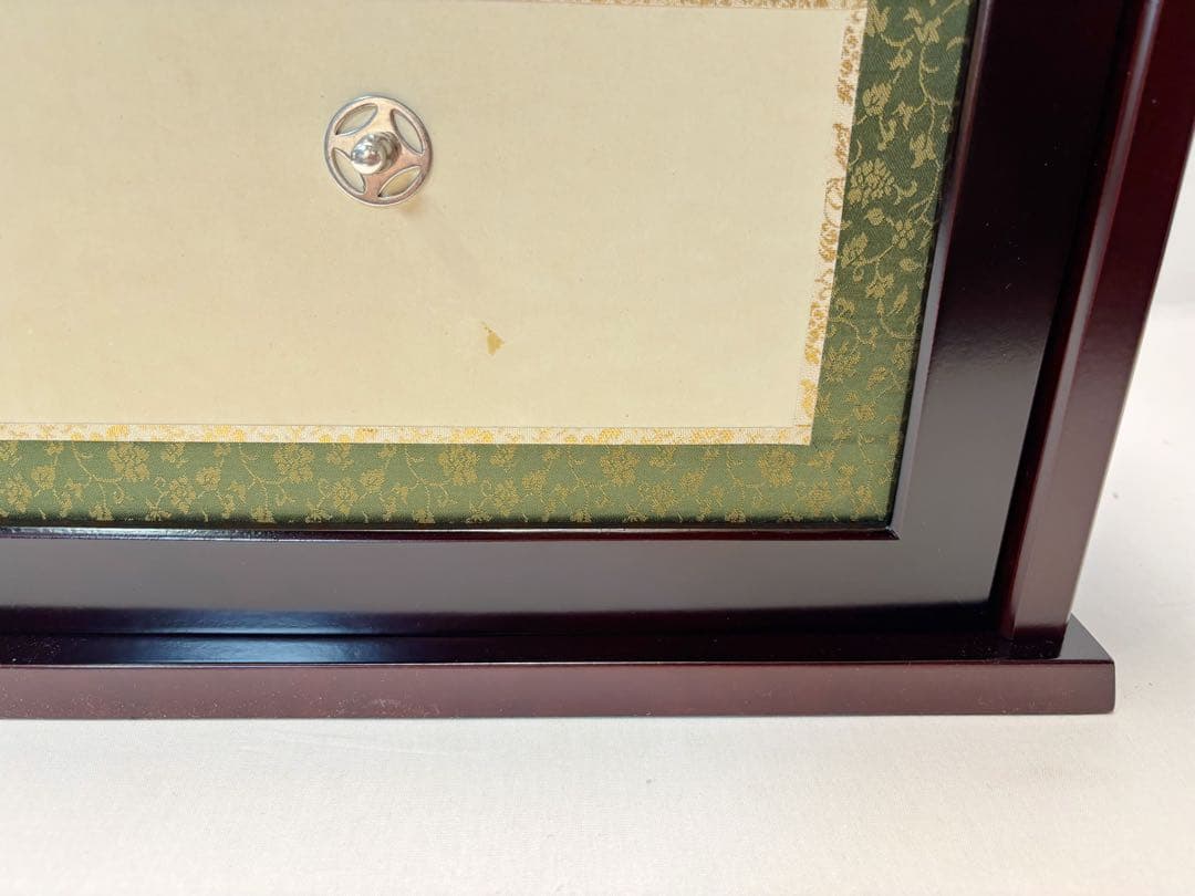 ほぼ未使用 茶道具 小袋棚 表千家 即中斎好写 銀摘み 溜塗 糸目