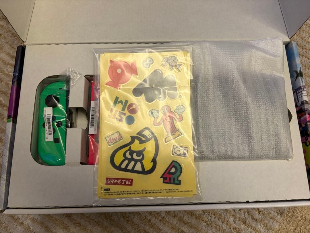 Nintendo Switch Splatoon2セット 本体のみ ポーチつき