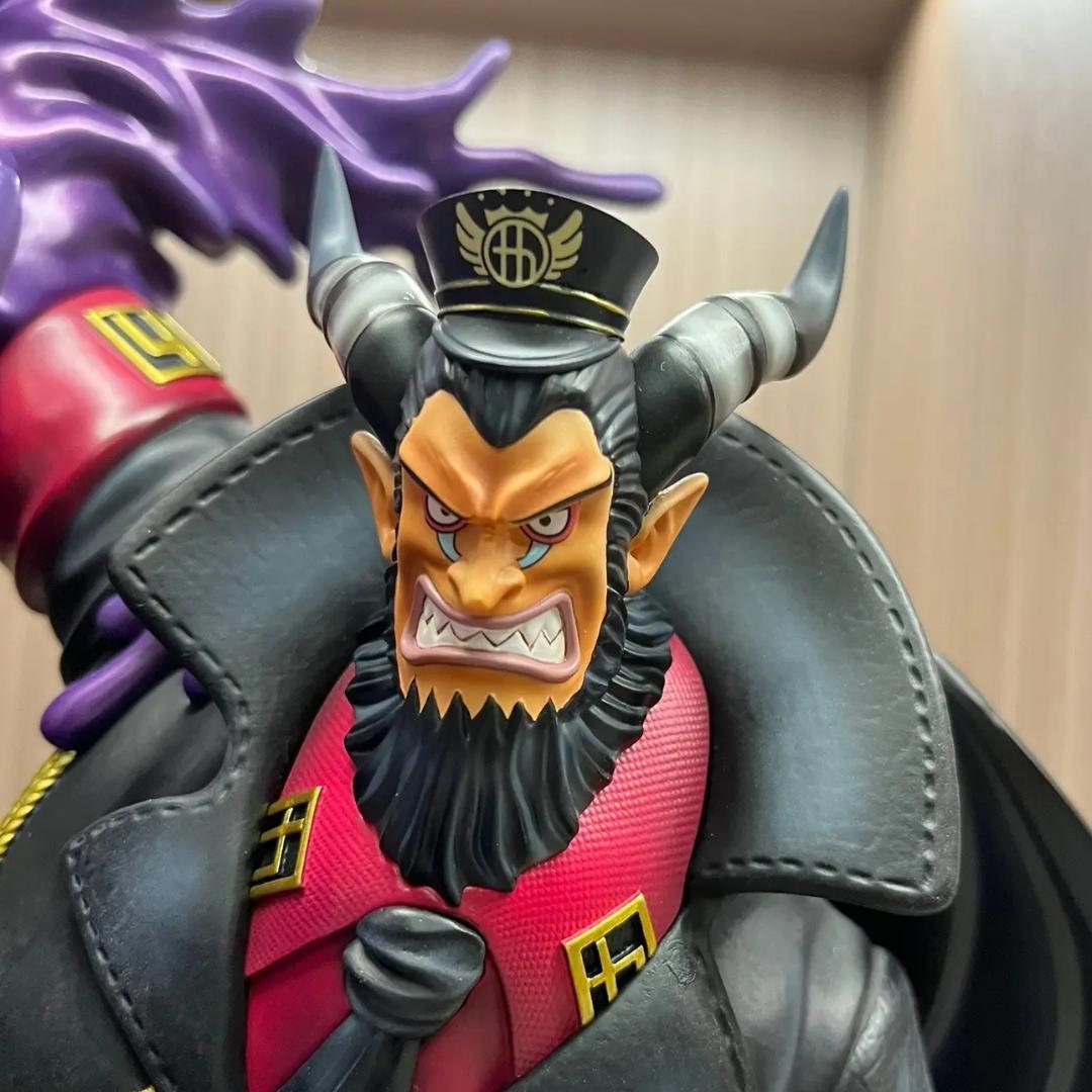 ワンピース 刑務官 マゼラン フィギュア ガレージキット 塗装済み完成