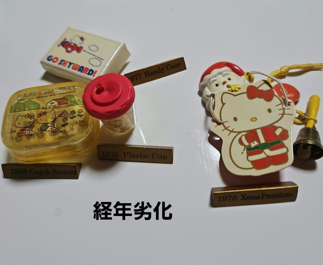 d*7様 ハローキティ30周年記念 ミニチュアコレクション クロック レア