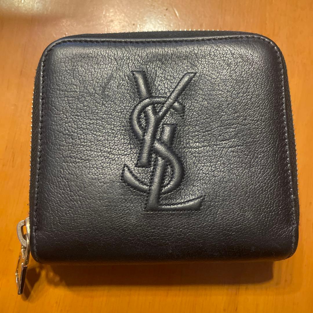 YSL二つ折り財布