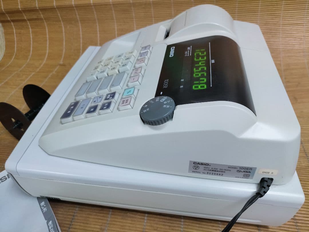 カシオレジスター 100ER 簡単便利特殊 送料込 567507