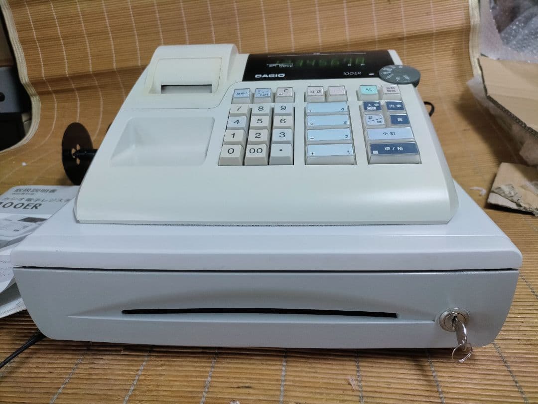 カシオレジスター 100ER 簡単便利特殊 送料込 567507