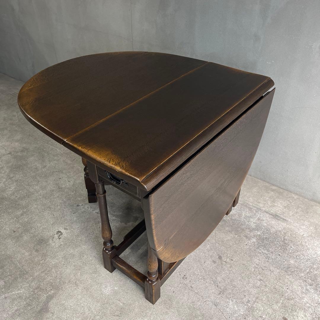 極美品 飛騨産業 PROVINCIAL プロヴィンシャル ゲートレッグテーブル