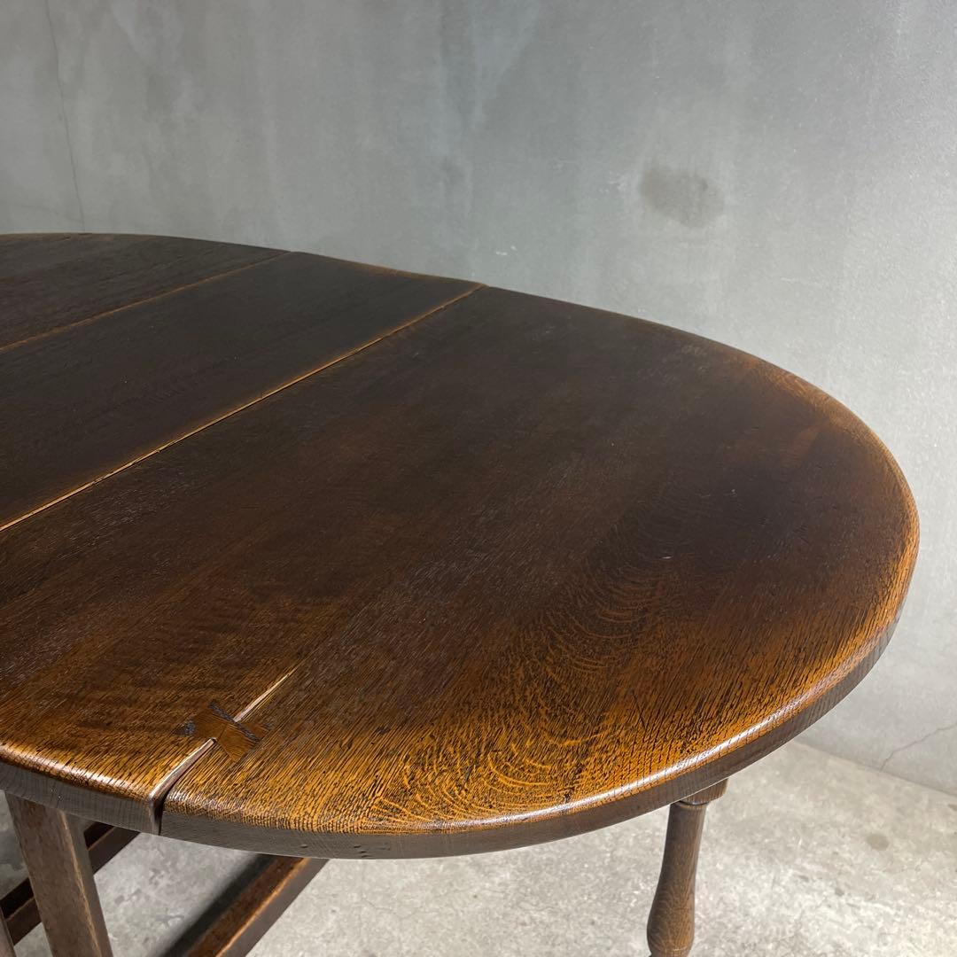 極美品 飛騨産業 PROVINCIAL プロヴィンシャル ゲートレッグテーブル