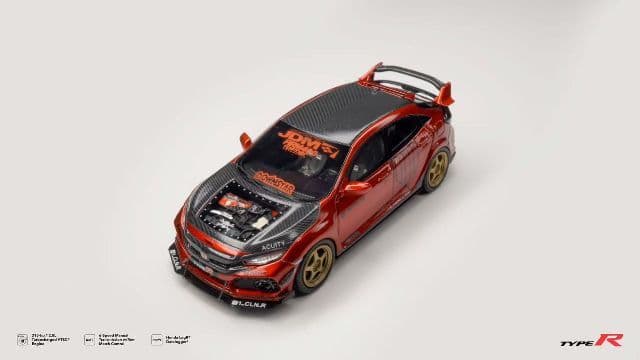 1/64 HONDA ホンダ CIVIC TypeR FK8 シビック