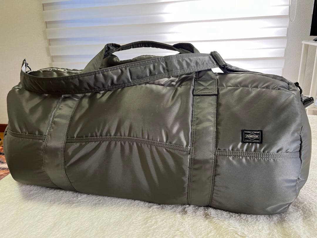 PORTER タンカーボストンバッグ 2WAYグレー 日本製