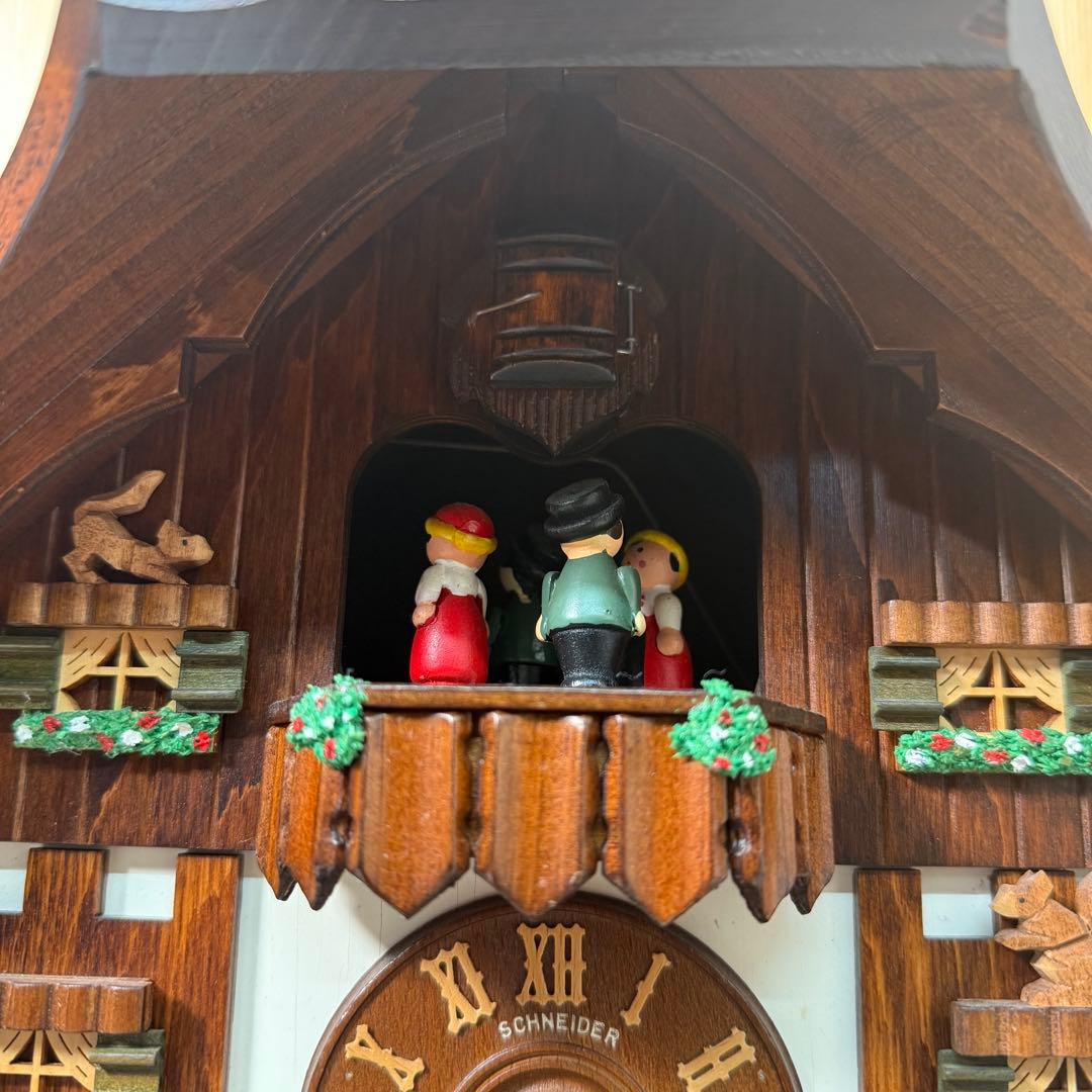 レア　Schneider シュナイダー製　鳩時計　ドイツ