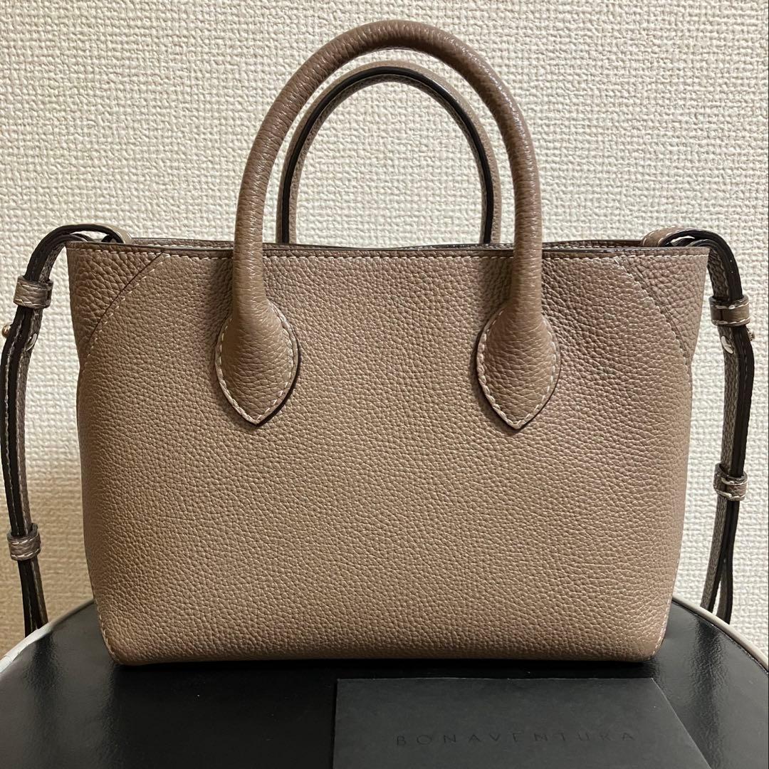 ボナベンチュラ　ミア　ミアトート22 トートバッグ　エトープ　エトゥープ