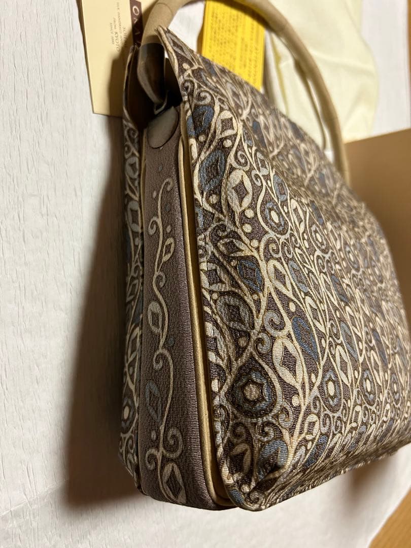最終お値下げです。和装用バッグ グレー系　岡重　OKAJIMA 新品　未使用