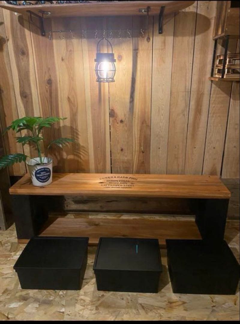 のん様専用 奥行き40cmに変更 テレビ台 チェアー 飾り棚 収納箱6個