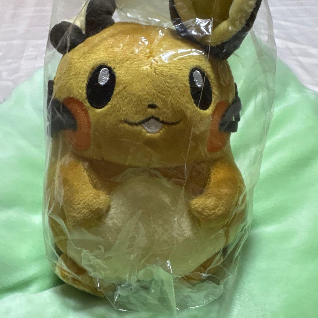 ポケセン限定　希少12インチ デデンネドール&大小サイズデデンネ　3体セット売り