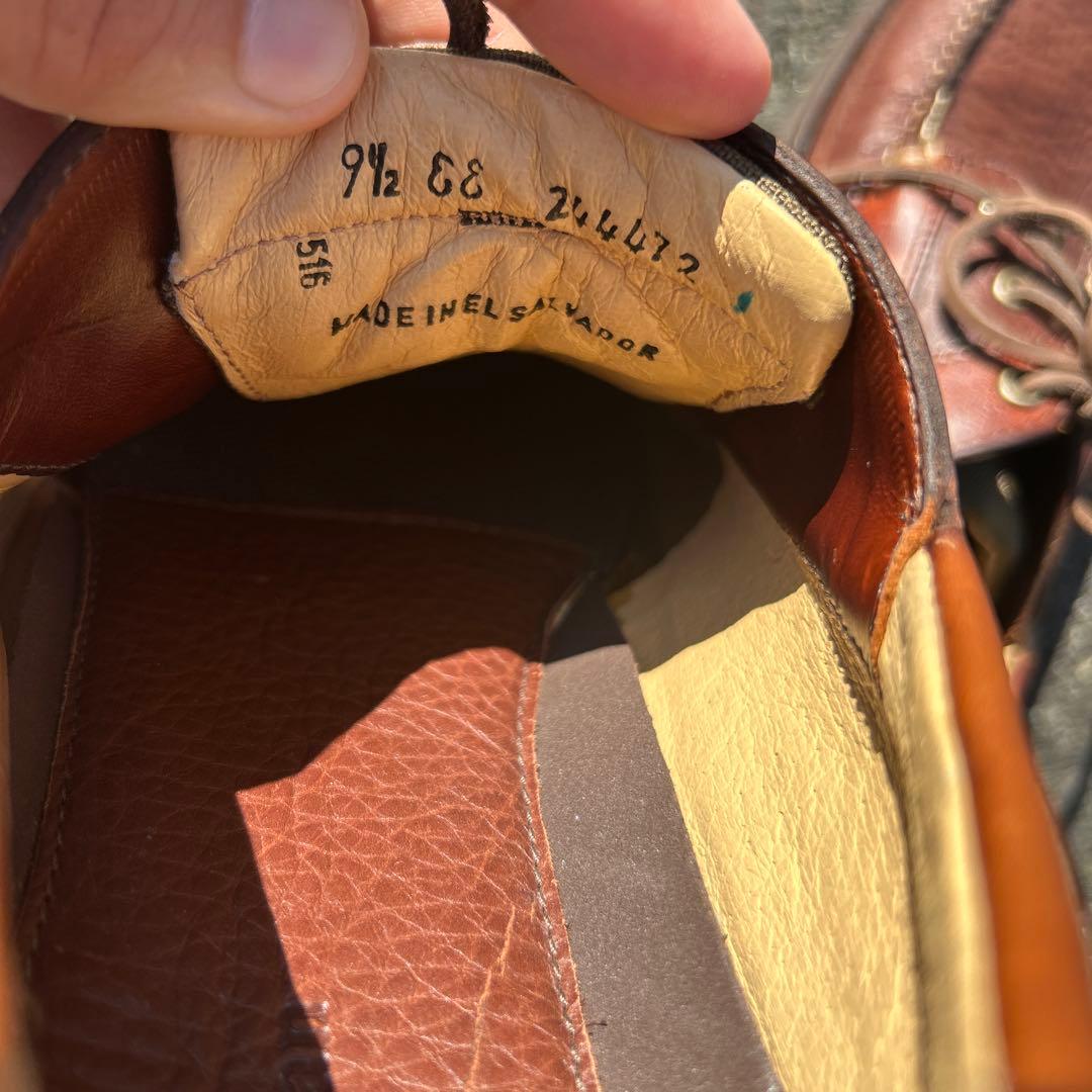 完売品 llbean アラガッシュバイソンハンドソーン オックスフォード