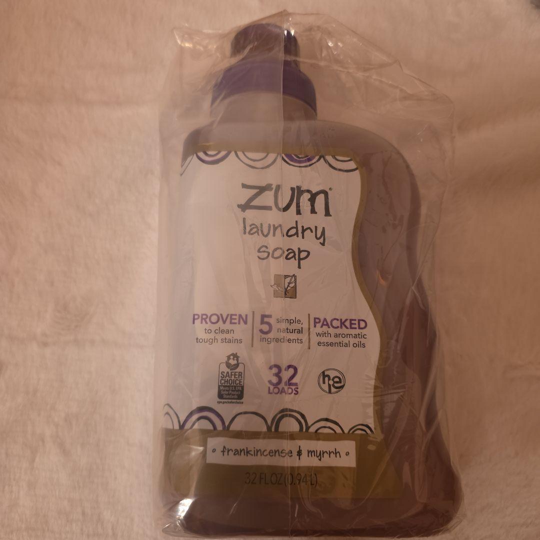 Zum laundry soap フランキンセンス & ミルラ 4点セット!