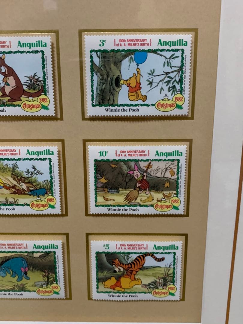 限定品 レア★くまのプーさん★150枚限定 100周年 スタンプアートギャラリー