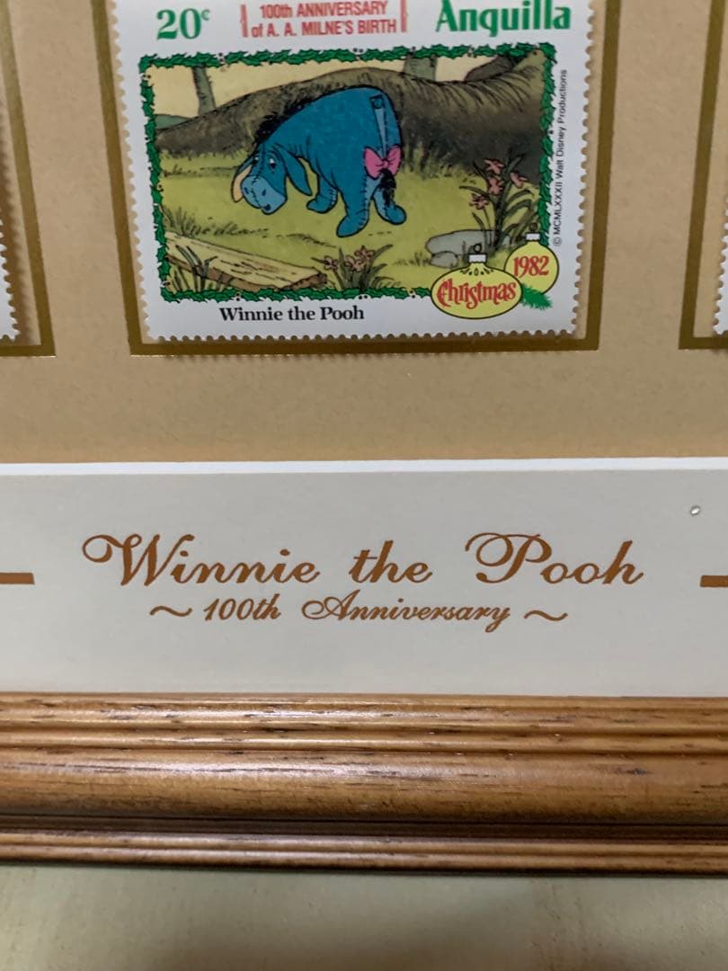 限定品 レア★くまのプーさん★150枚限定 100周年 スタンプアートギャラリー