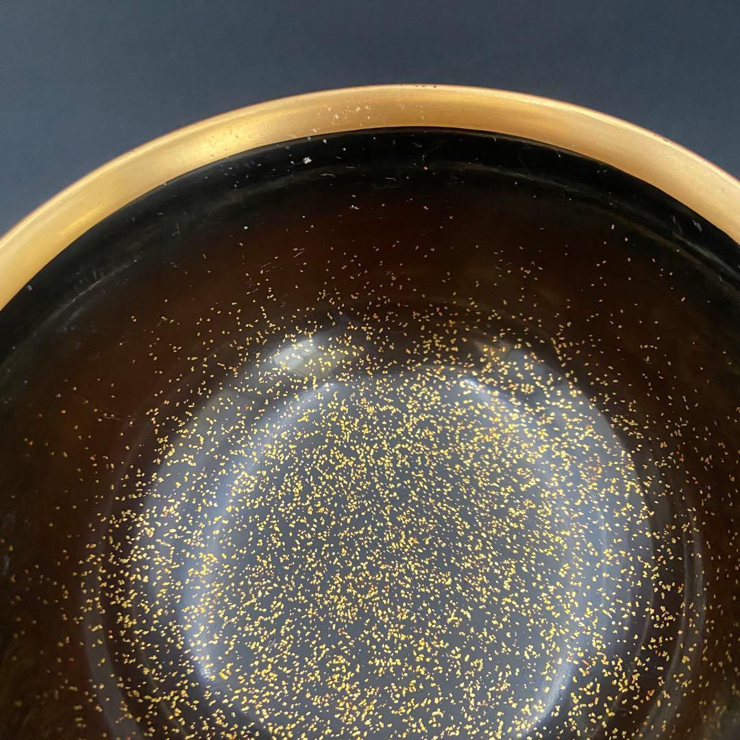 加賀蒔絵 若松蒔絵盃洗一対 内金梨子地 明治期 杯洗 2客 日本料理 料亭 割烹