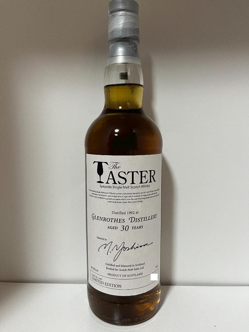 グレンロセス 1992 30年・ザ テイスター グレンロセス 1992 30年・ザ テイスター】GLENROTHES 1992 30yo・THE