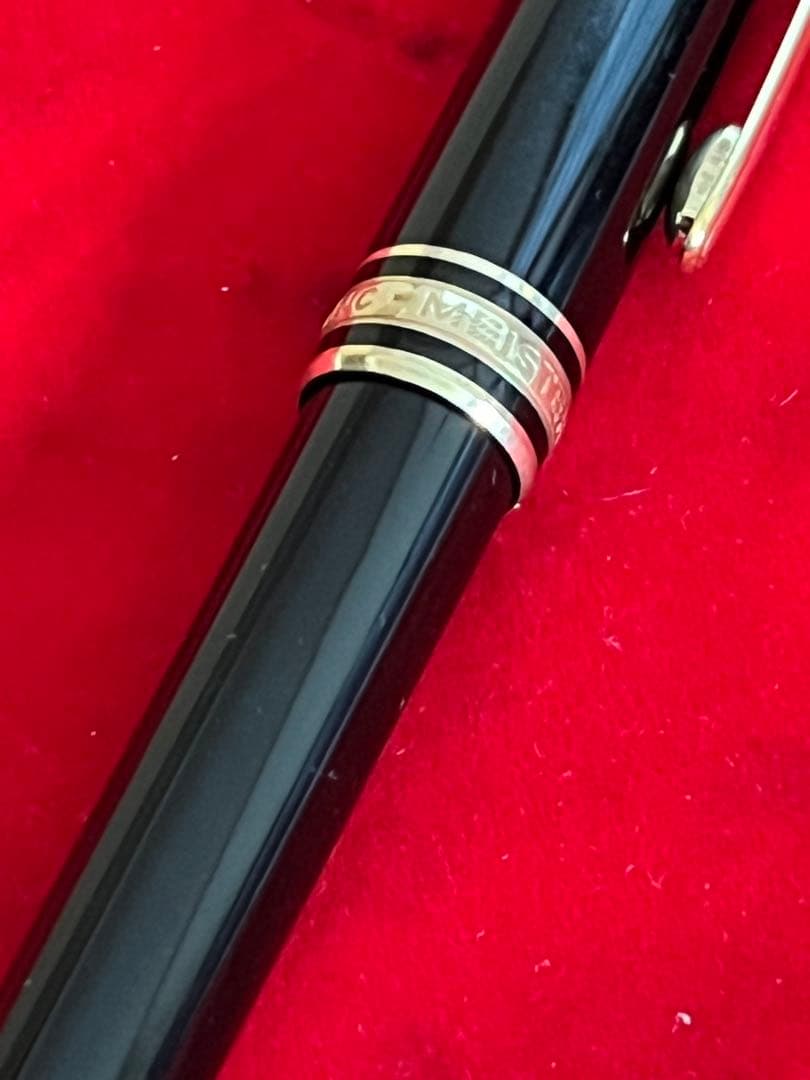 モンブランマイスターシュテュック シャープペンシル165ゴールド ❗️艶やか‼️