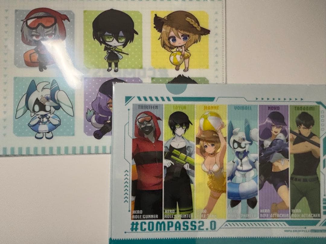 コンパス アクリルスタンド まとめ売り クリアファイル 缶バッジ コースター