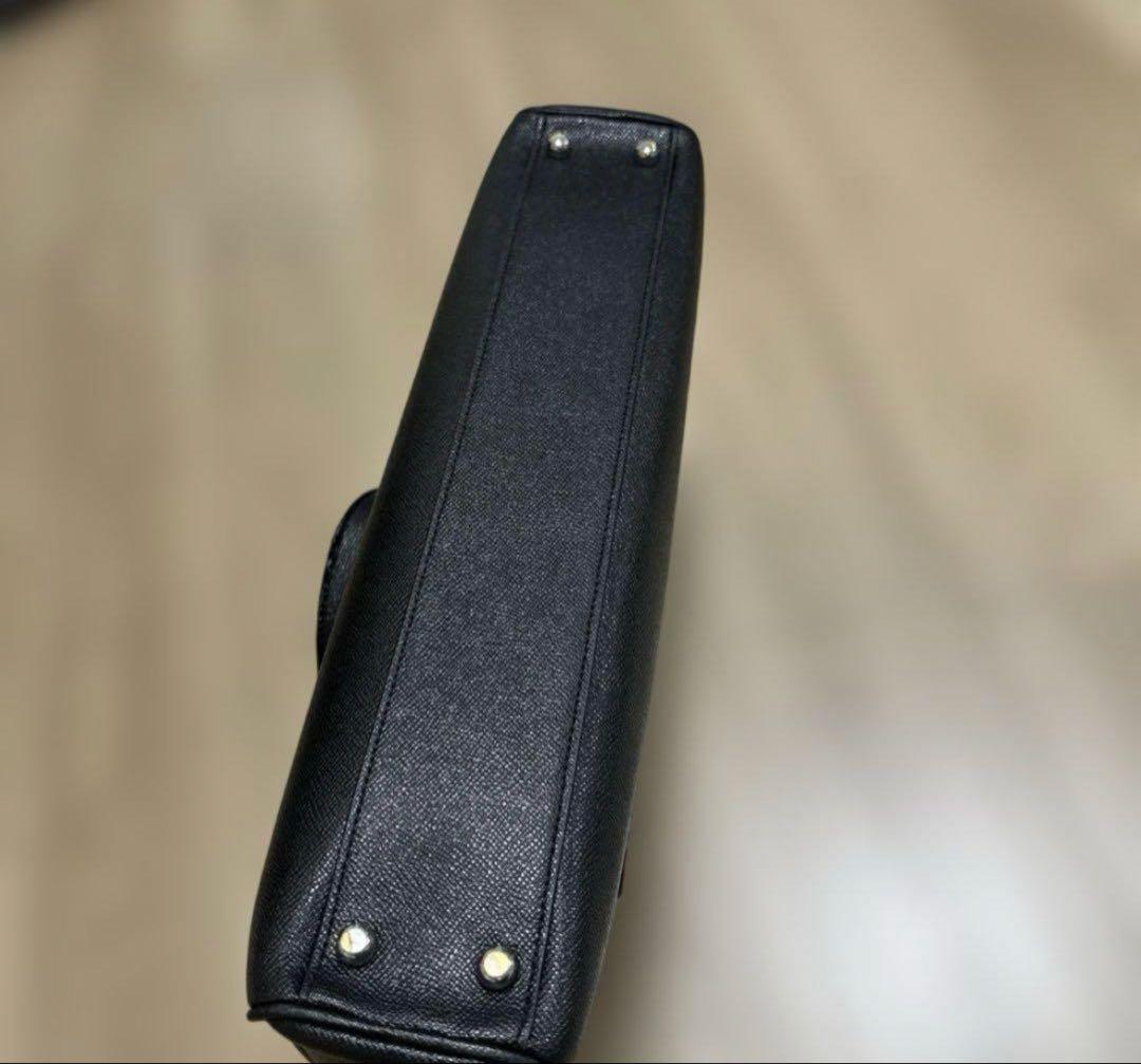 COACH コーチ ビジネスバッグ 2WAY ブラック レザー