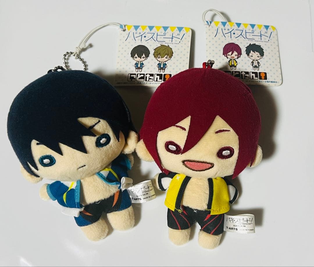 Free! ハイ⭐︎スピード！ にとたん 七瀬遙 松岡凛 ぬいぐるみ