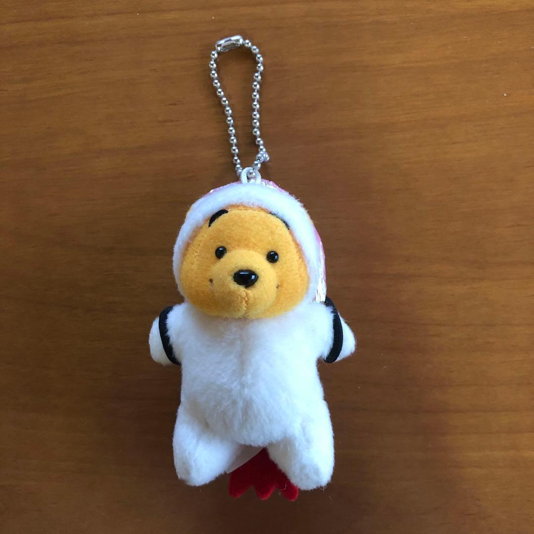 ぬいぐるみキーホルダー　くまのプーさん（お寿司）【５個セット】