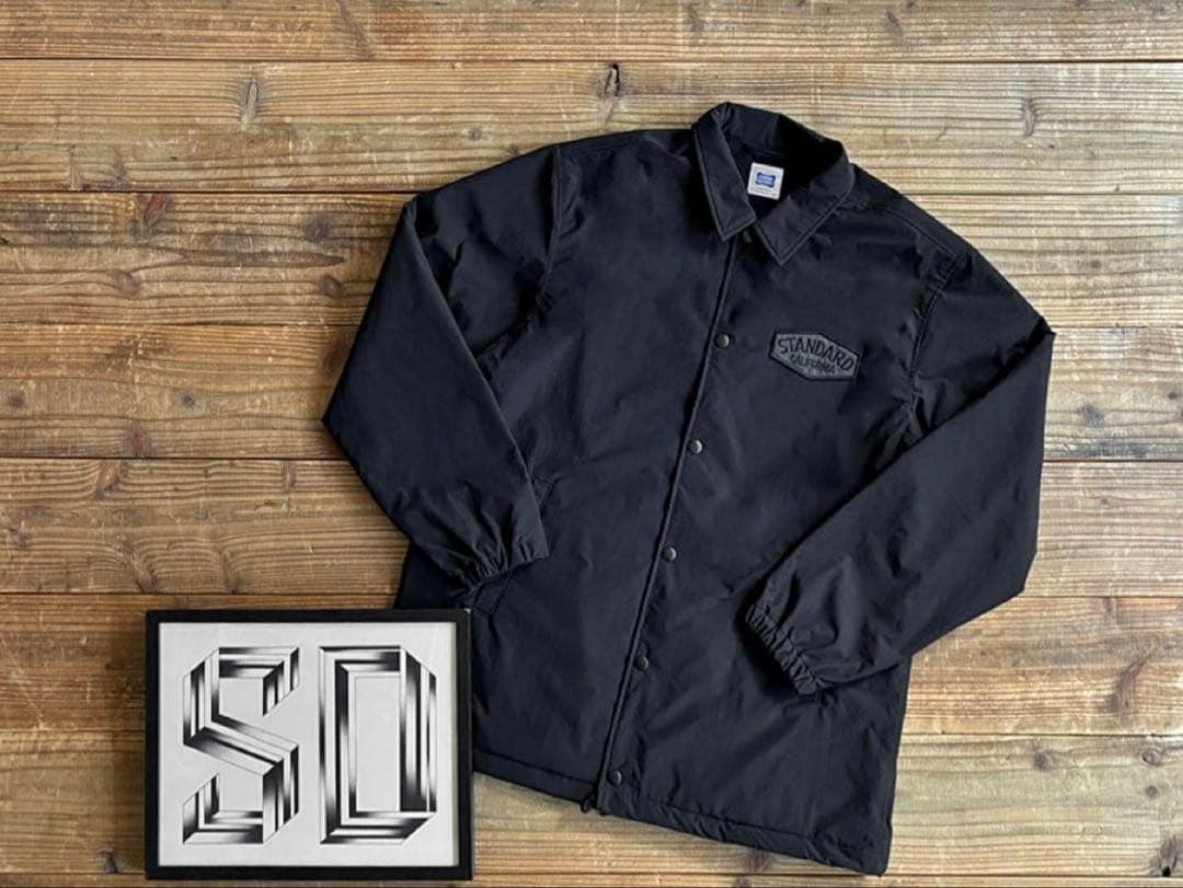 限定】スタンダードカリフォルニアLogo Patch Coach Jacket