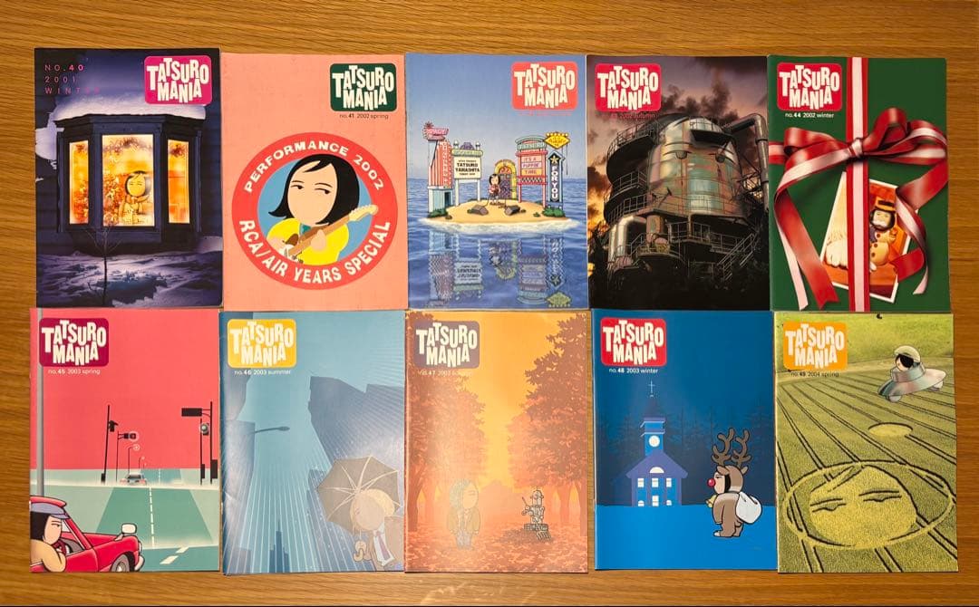 TATSURO MANIA 90冊（No,0 ~ No,89）セット
