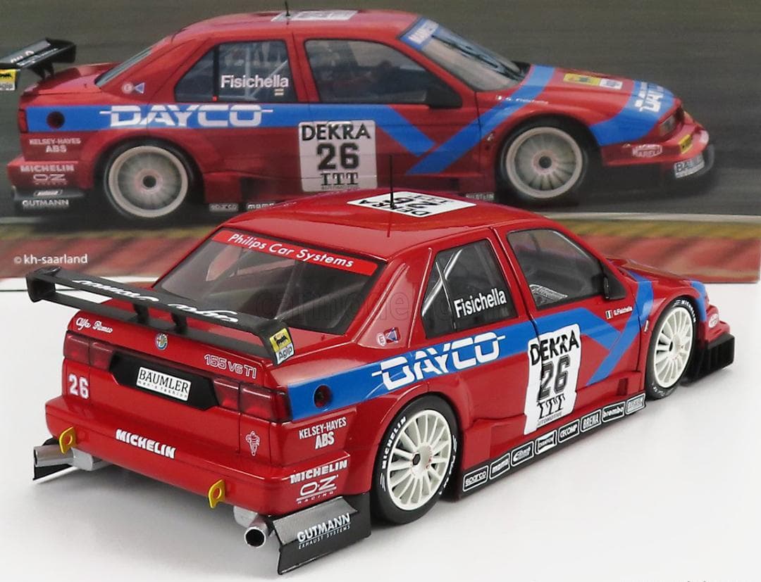 1/18 アルファロメオ 155 #26 DTM 1995 G.フィジケラ