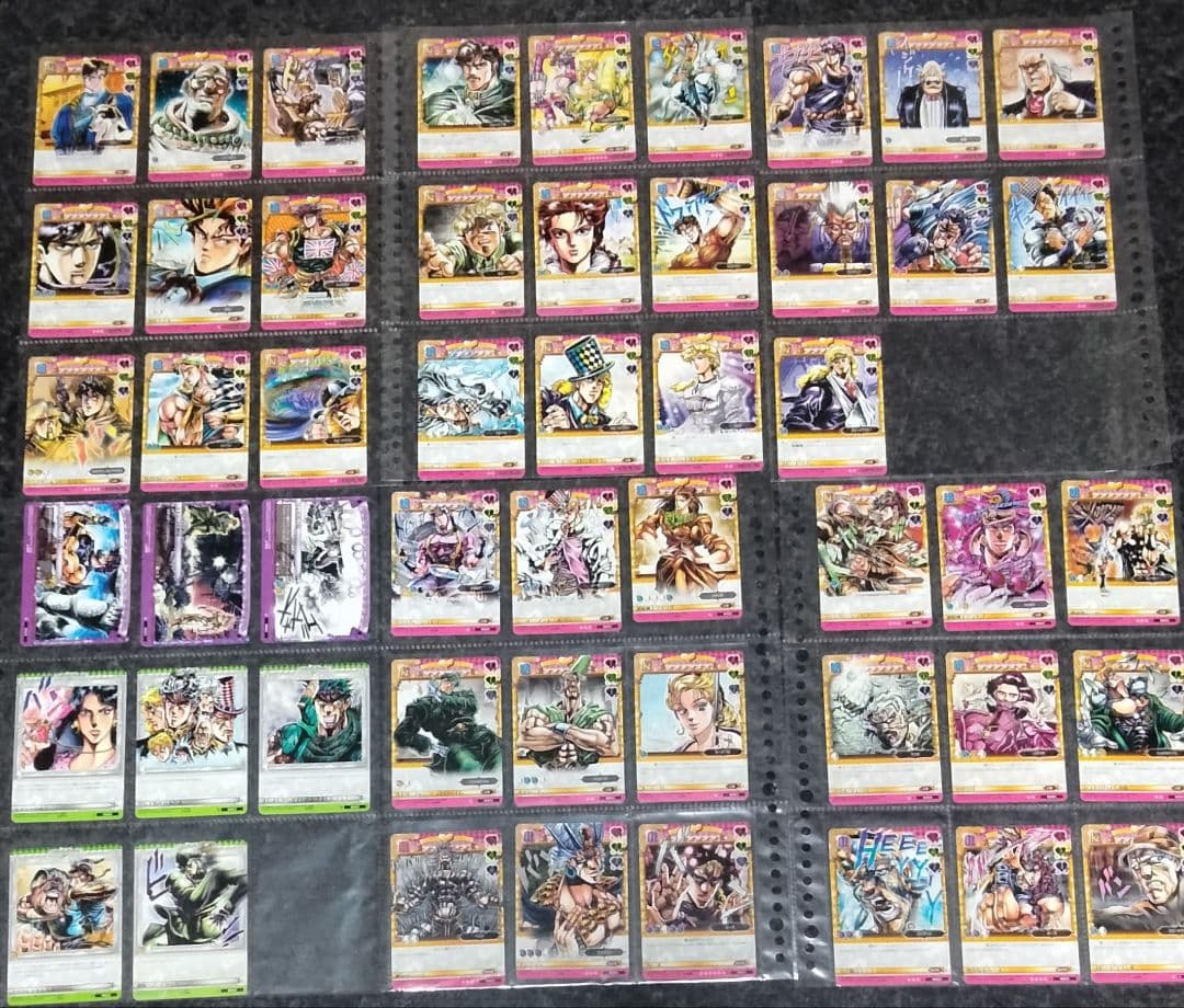【４７６種】　ジョジョの奇妙な冒険　アドベンチャーバトルカード　ＡＢＣ　オマケ付